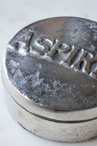 Image of the Silver Aspirin Trinket Box