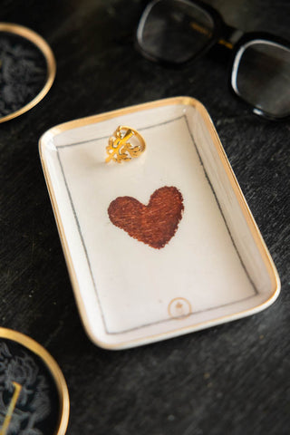Image of the Beautiful Heart Trinket Tray