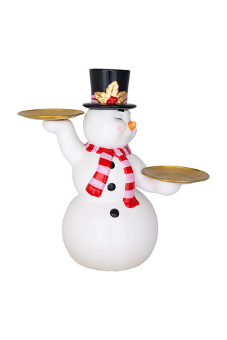 Cut-out image of the Snowman Butler Christmas Decoration