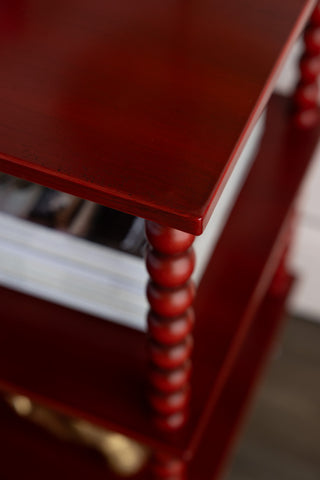 Image of the colour of the Red Bobbin Square Side Table
