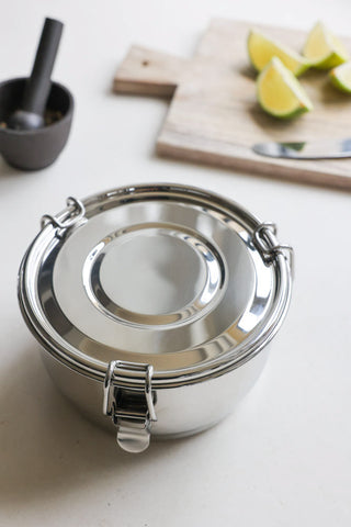 Image of the Stainless Steel Air Tight Lunch Box