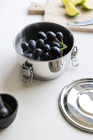 Lifestyle image of the Stainless Steel Air Tight Lunch Box