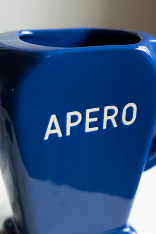 Close-up image of the Stylish Dark Blue Apero Water Jug