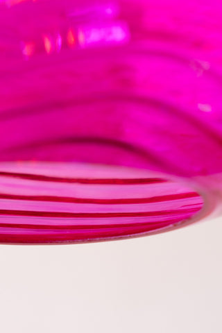 Image of the colour of the Swirled Glass Easyfit Ceiling Light Shade in Pink