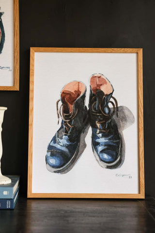 Detail image of the The Boots Framed Art Print