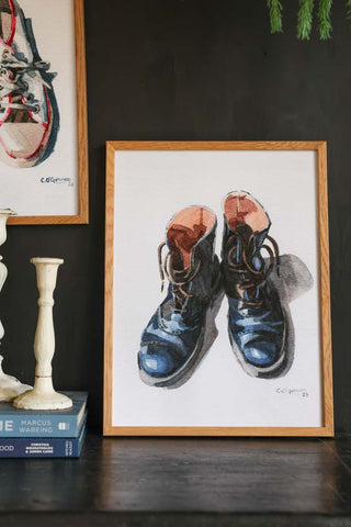 Image of the The Boots Framed Art Print