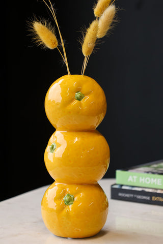 Image of the Trio Of Oranges Vase