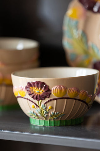 Lifestyle image of the Vintage Flower Bowl