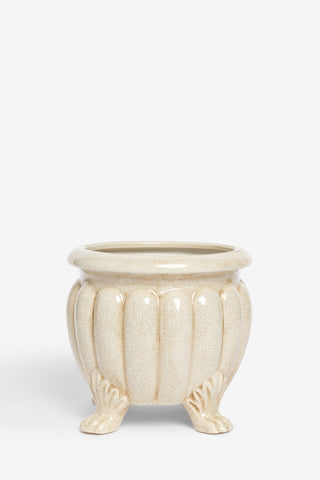 Image of the Vintage Footed Planter on a white background