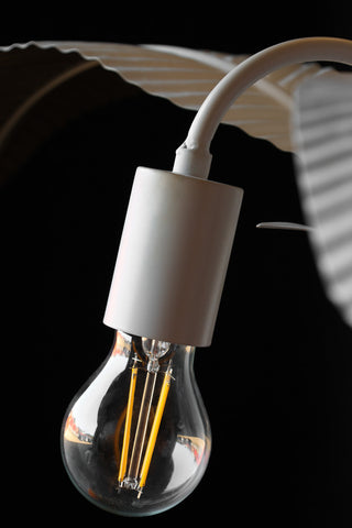 Image of the bulb for the White Palm Tree Floor Lamp