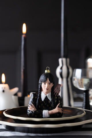 Image of the Wednesday-Inspired Decoration on a table setting