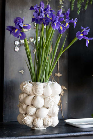 Image of the White Fruits Vase
