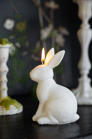 Lifestyle image of the White Rabbit Candle