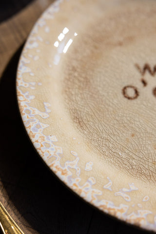 Detail image of the Wine O'Clock Ceramic Side Plate
