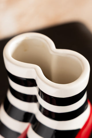 The top of the Wizard of Oz 'Wicked Witch' Shoe Vase. 