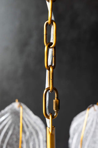 Image of the chain for the Frosted Leaves Chandelier