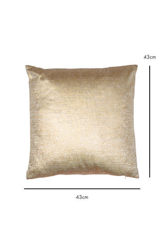 Dimension image of the Soft Gold Cushion