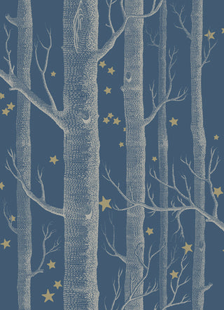 Cole & Son Whimsical Collection - Colour Woods & Stars Wallpaper