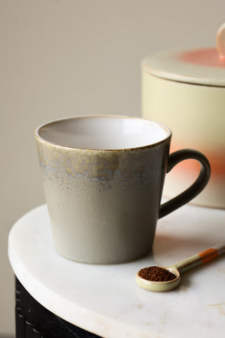70s Ceramic Bark Cappuccino Mug