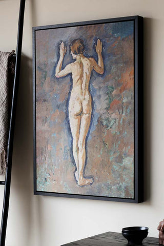 Abstract Nude Canvas - Available Framed Or Unframed