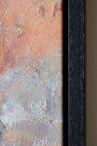 Image of the finish for the Abstract Nude Canvas - Framed