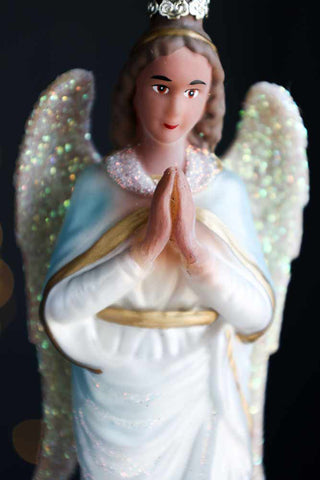 Close-up image of the Angel Christmas Tree Decoration