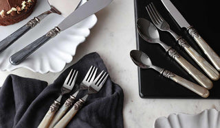 Landscape image featuring the Antique Champagne Cutlery 4-Piece Set