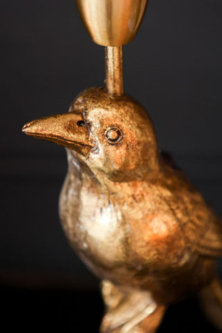 Close-up image of the Beautiful Bird Candle Holder
