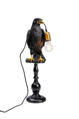 Image of the Black Crow Table Lamp on a white background