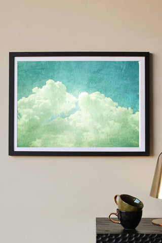 Image of the Clouds Art Print - Framed