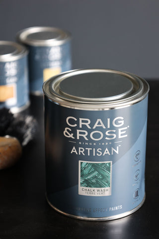 Image of the Craig & Rose Artisan Chalk Wash - Terre Vert - 750ml tin