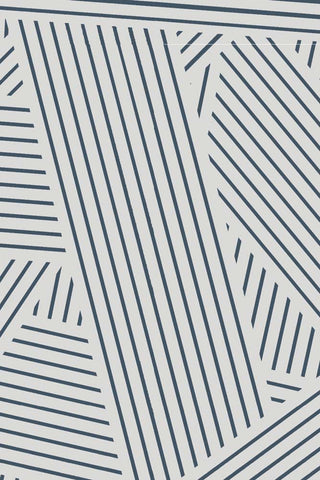 Image of the pattern for the Custhom Oblique Liquorice Wallpaper