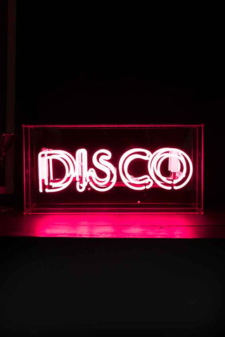 Image of the Disco Neon Light Box