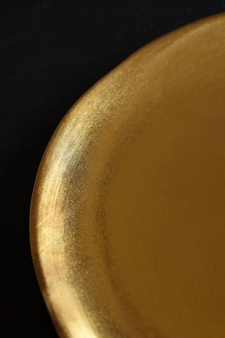 Image showing the finish on the Distressed Gold Side Plate