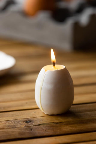 Close-up image of the Egg Candle