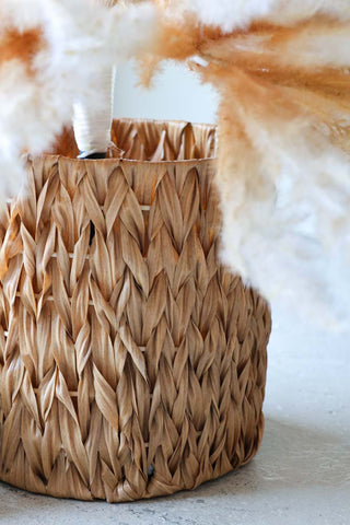 Image of the basket for the Small Faux Pampas Grass Christmas Tree