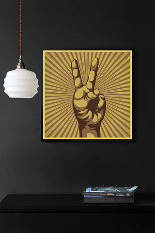 Peace Sign Art Print