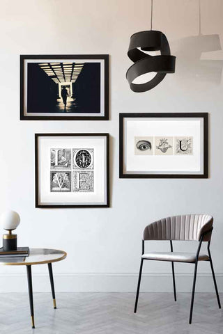 Lifestyle picture wall image of the LOVE Art Print 