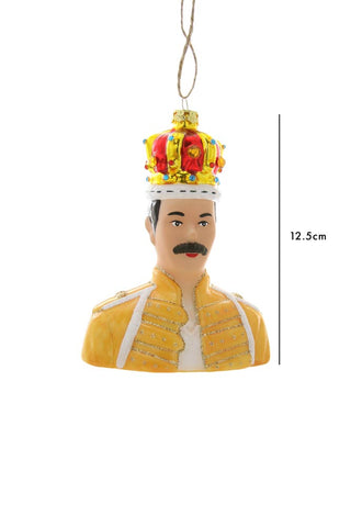 Dimension image of the Freddie Inspired Christmas Tree Decoration