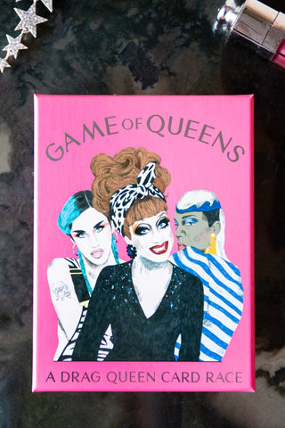 Lifestyle image of the Game Of Queens: A Drag Queen Card Race