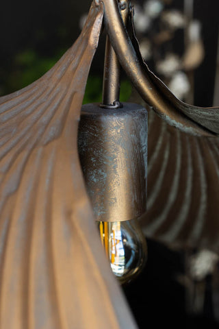 Image of the bulb holder for the Ginkgo Leaf Ceiling Pendant Light