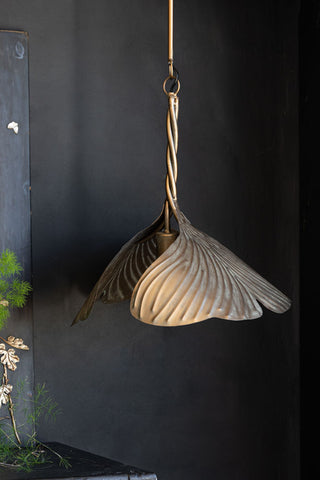 Lifestyle image of the Ginkgo Leaf Ceiling Pendant Light