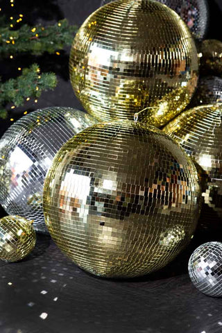 Image of the Gold Disco Ball - 40cm