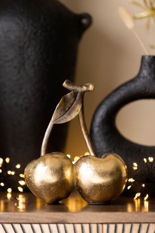 Image of the Golden Cherries Ornament