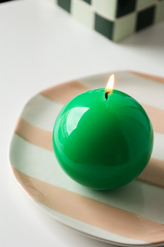 Image of the Green Sphere Candle