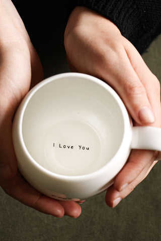 Image showing the message inside the Hidden Message Papa Mug