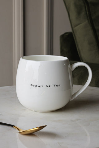 Image of the Hidden Message Proud Of You Mug