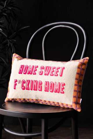Image of the Home Sweet Fucking Home Cushion