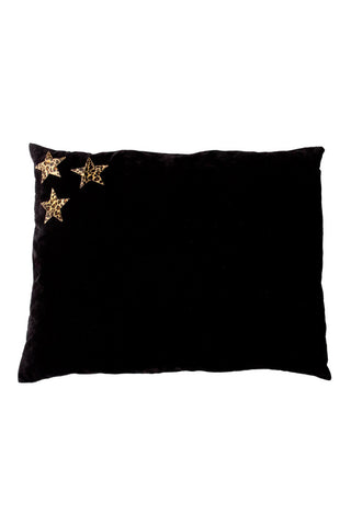 Image of the Leopard Stars Dog Bed - 3 Available Sizes on a white background