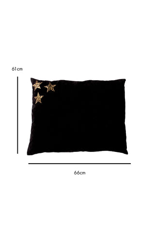 Dimension image of the Leopard Stars Dog Bed - Small